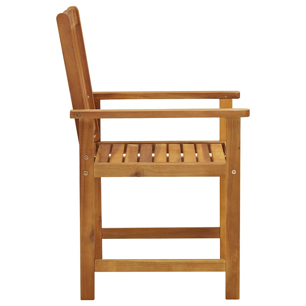 vidaXL Garden Chairs 6 pcs Solid Acacia Wood 5