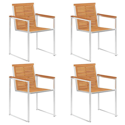 Garden Chairs and Stainless Steel 4