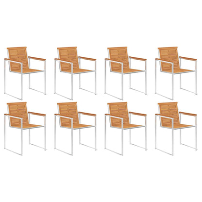 Garden Chairs and Stainless Steel 8