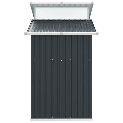 vidaXL Garden Shed Anthracite 270x130x208.5 cm Galvanised Steel 5