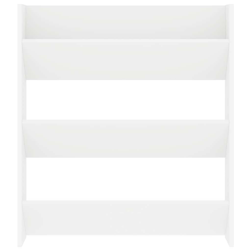 Wall Shoe Cabinet Engineered Wood Width 80 cm White 90 cm