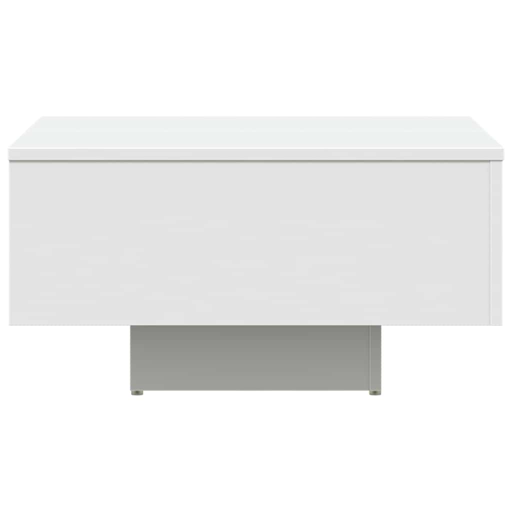 Coffee Table 60x60x31,5 cm Engineered Wood White