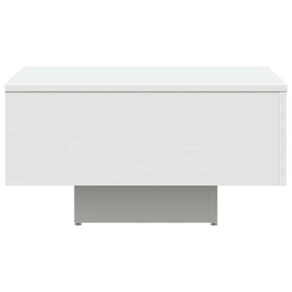 Coffee Table 60x60x31,5 cm Engineered Wood White