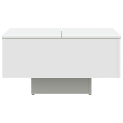 Coffee Table 60x60x31,5 cm Engineered Wood White