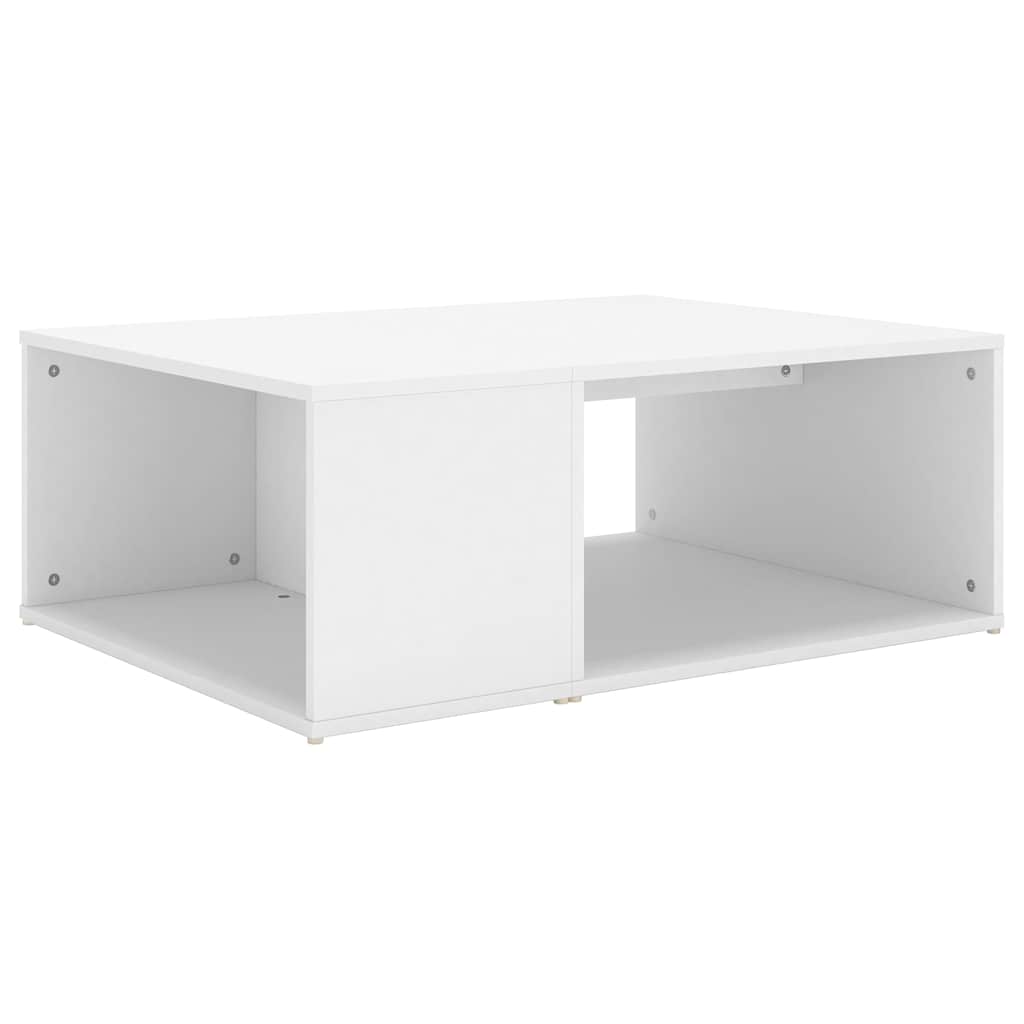 Coffee Table 90x67x33 cm Engineered Wood White