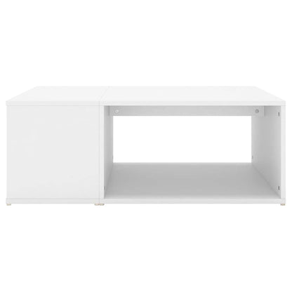 Coffee Table 90x67x33 cm Engineered Wood White