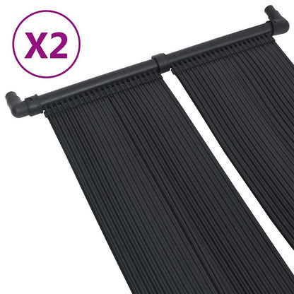vidaXL Solar Pool Heater Panel 2 pcs 80x310 cm 2