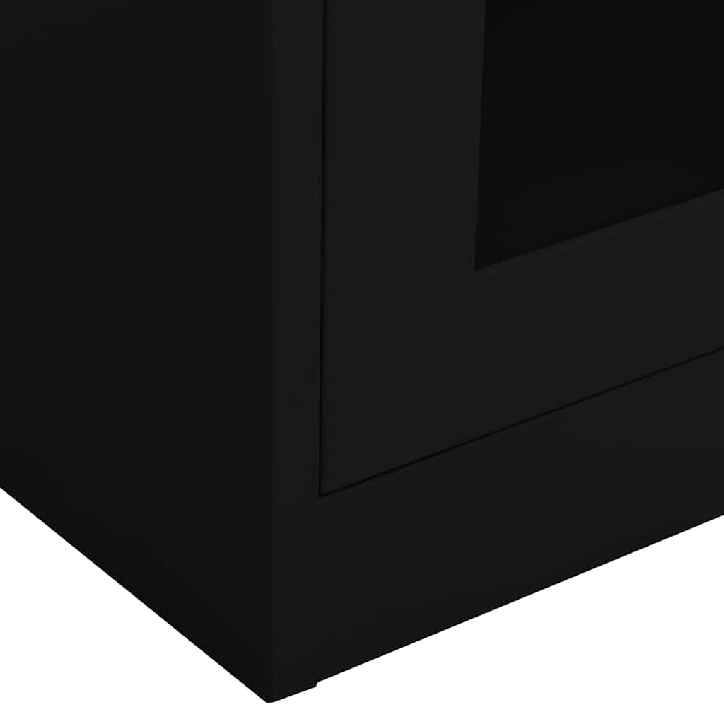 vidaXL Office Cabinet | Black | Steel | Large | Filing Cabinet | Rectangular 6