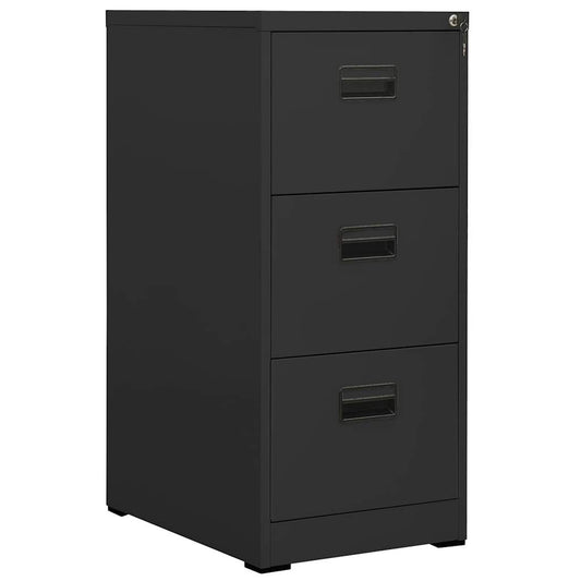Filing Cabinet Steel Anthracite 46 x 62 x 102.5 cm
