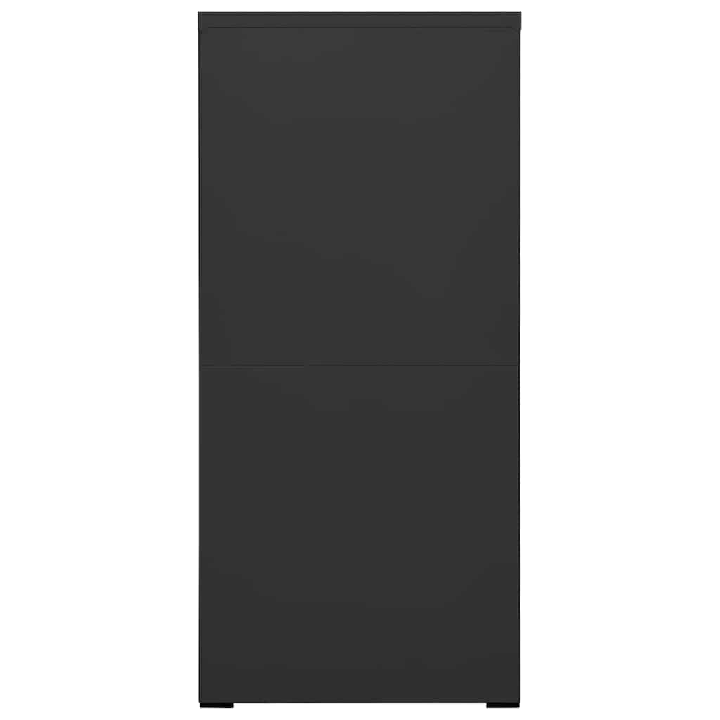Filing Cabinet Steel Anthracite 46 x 62 x 133 cm
