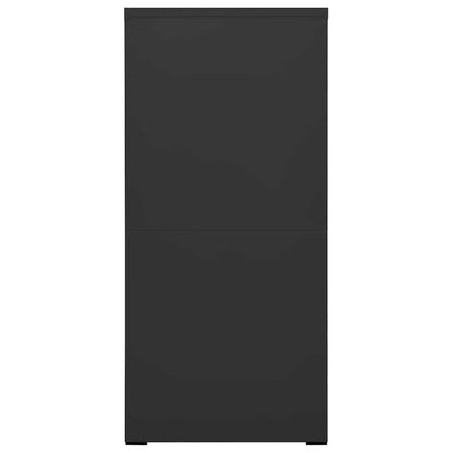 Filing Cabinet Steel Anthracite 46 x 62 x 133 cm