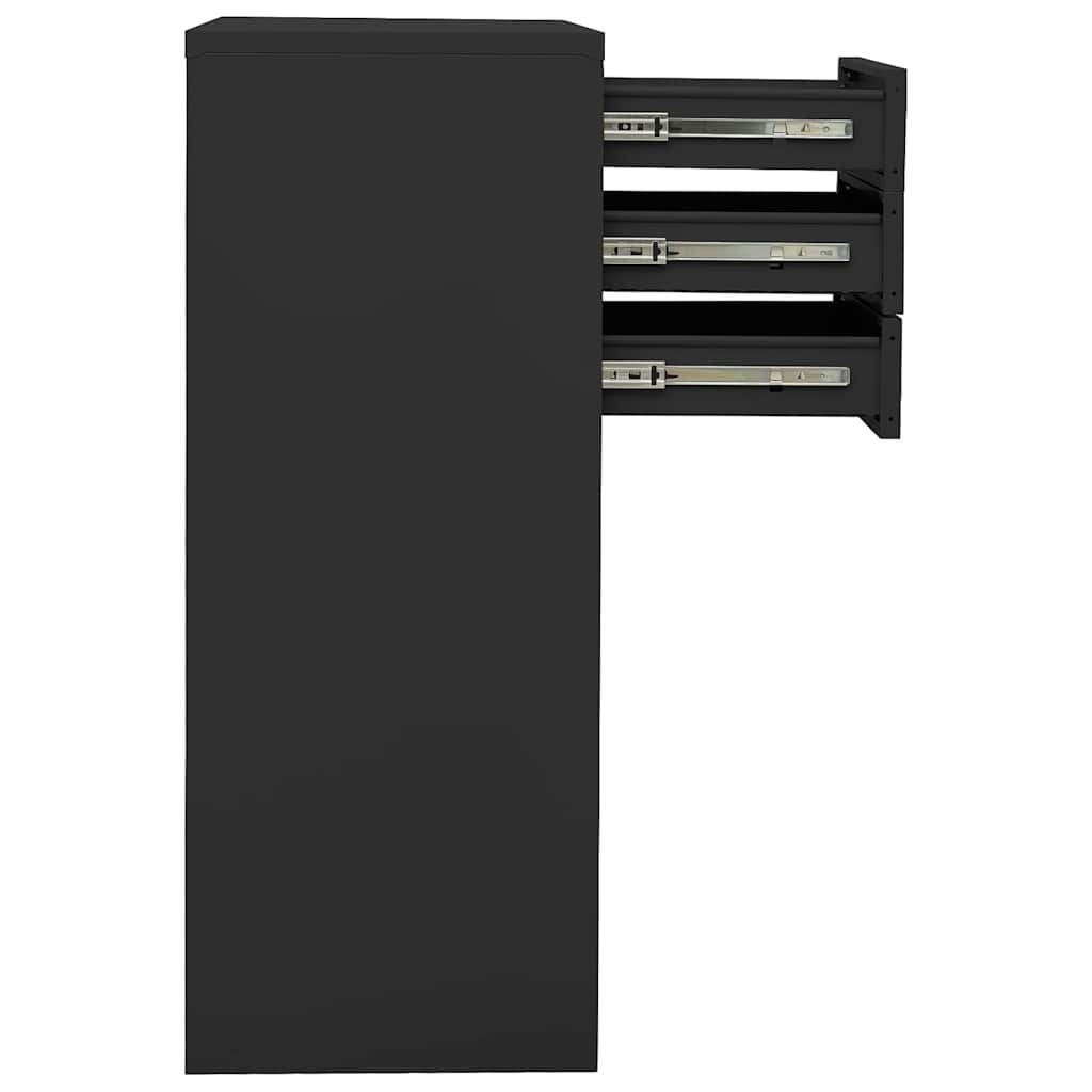 vidaXL Office Cabinet | Anthracite | Steel | Medium | Cabinet | Rectangular 4
