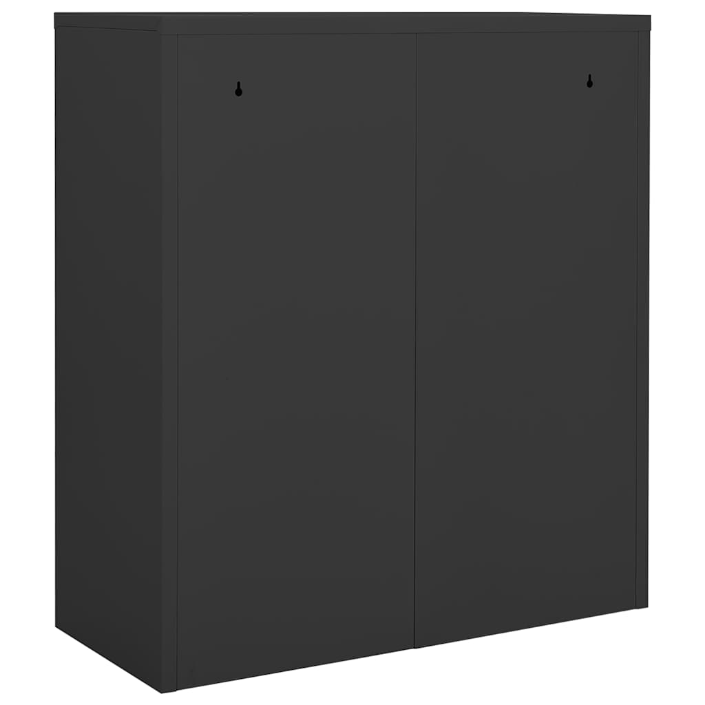 Office Cabinet 90x40x102 cm Steel Anthracite