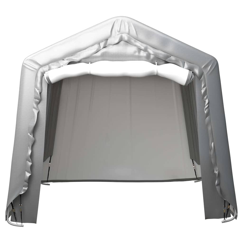 vidaXL Storage Tent 240x240 cm Steel Grey 2