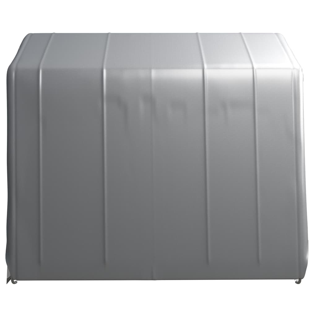 vidaXL Storage Tent 240x240 cm Steel Grey 4