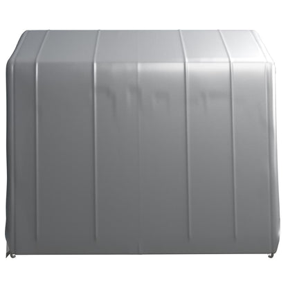 vidaXL Storage Tent 240x240 cm Steel Grey 4
