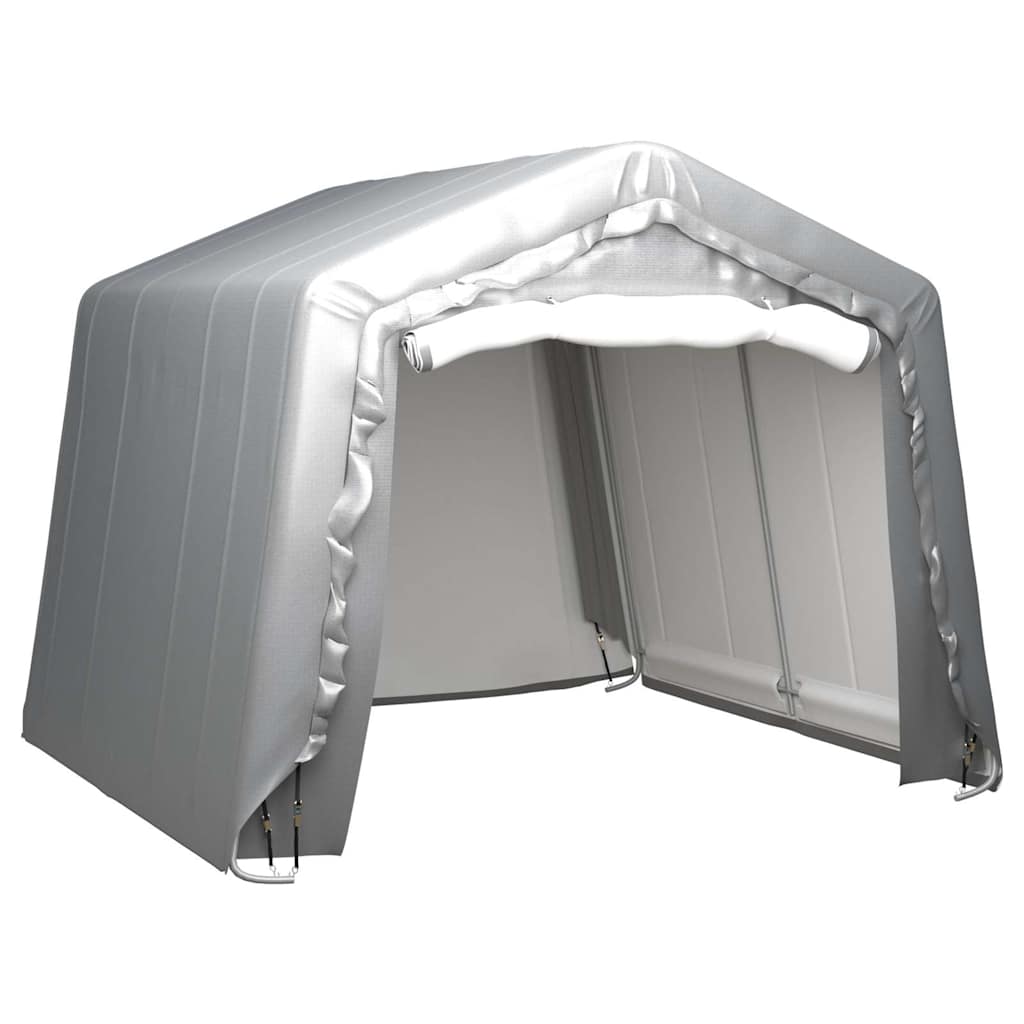 Storage Tent Steel Grey 300 cm 300 cm