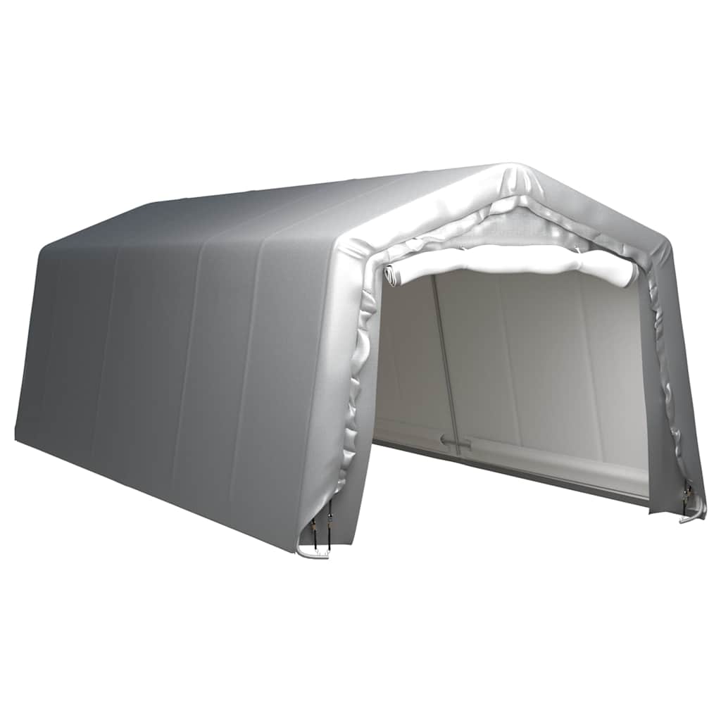 Storage Tent Steel Grey 300 cm 750 cm