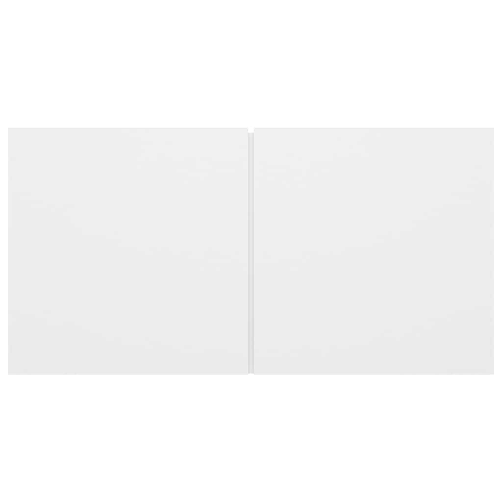 vidaXL 8 Piece TV Cabinet Set White Engineered Wood 4