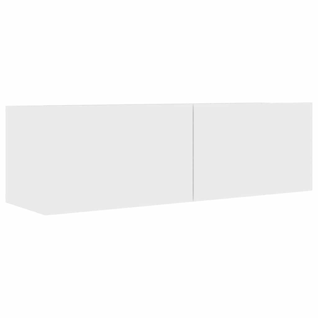 vidaXL TV Cabinet Set | Set of 3 | White | Engineered wood | TV Cabinet Set 4