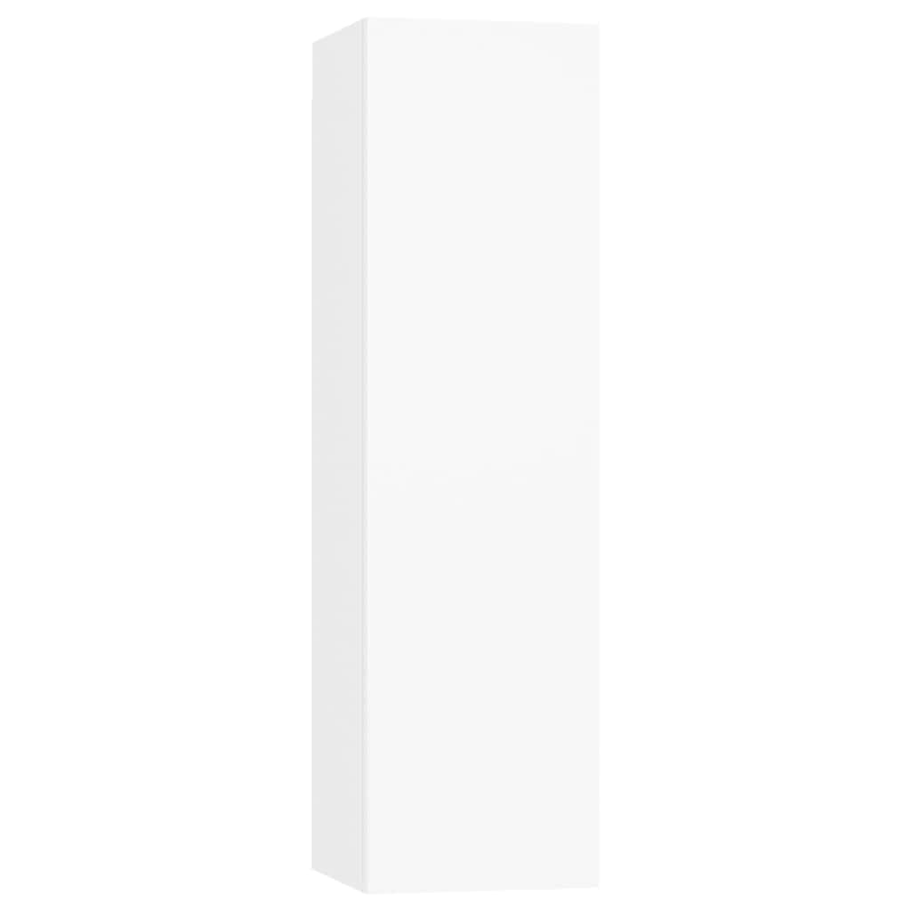 vidaXL TV Cabinet Set | Set of 3 | White | Engineered wood | TV Cabinet Set 5