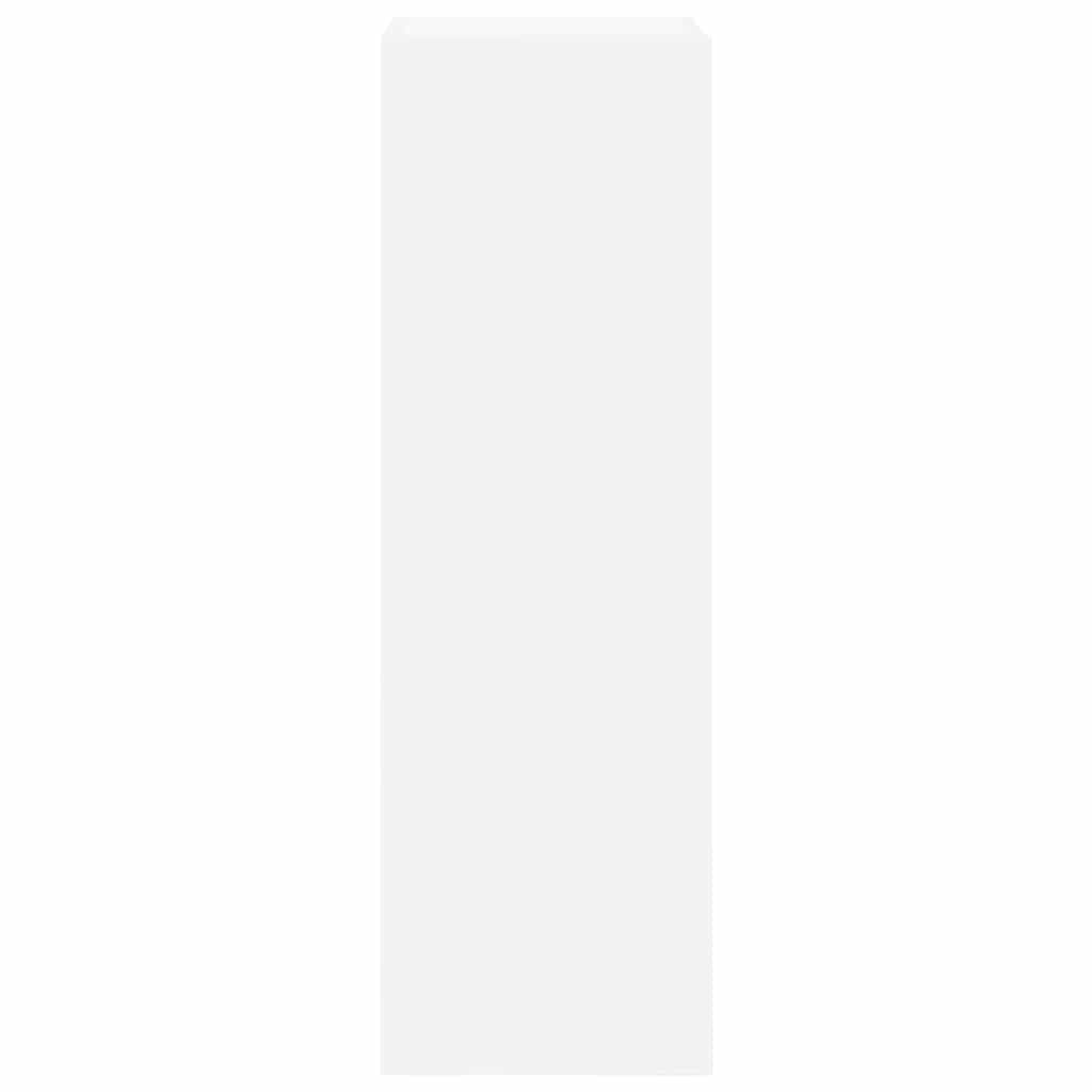 vidaXL 6 Piece TV Cabinet Set White Engineered Wood 4