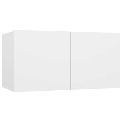 vidaXL TV Cabinet Set | Set of 6 | White | Engineered wood | Medium 4