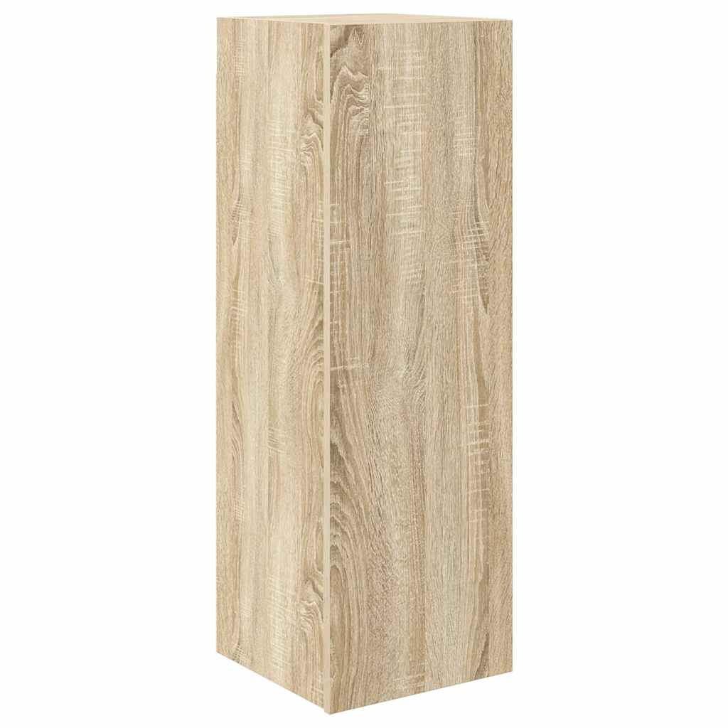 TV Cabinet Set Engineered Wood 4 pcs Width 80 cm Sonoma oak