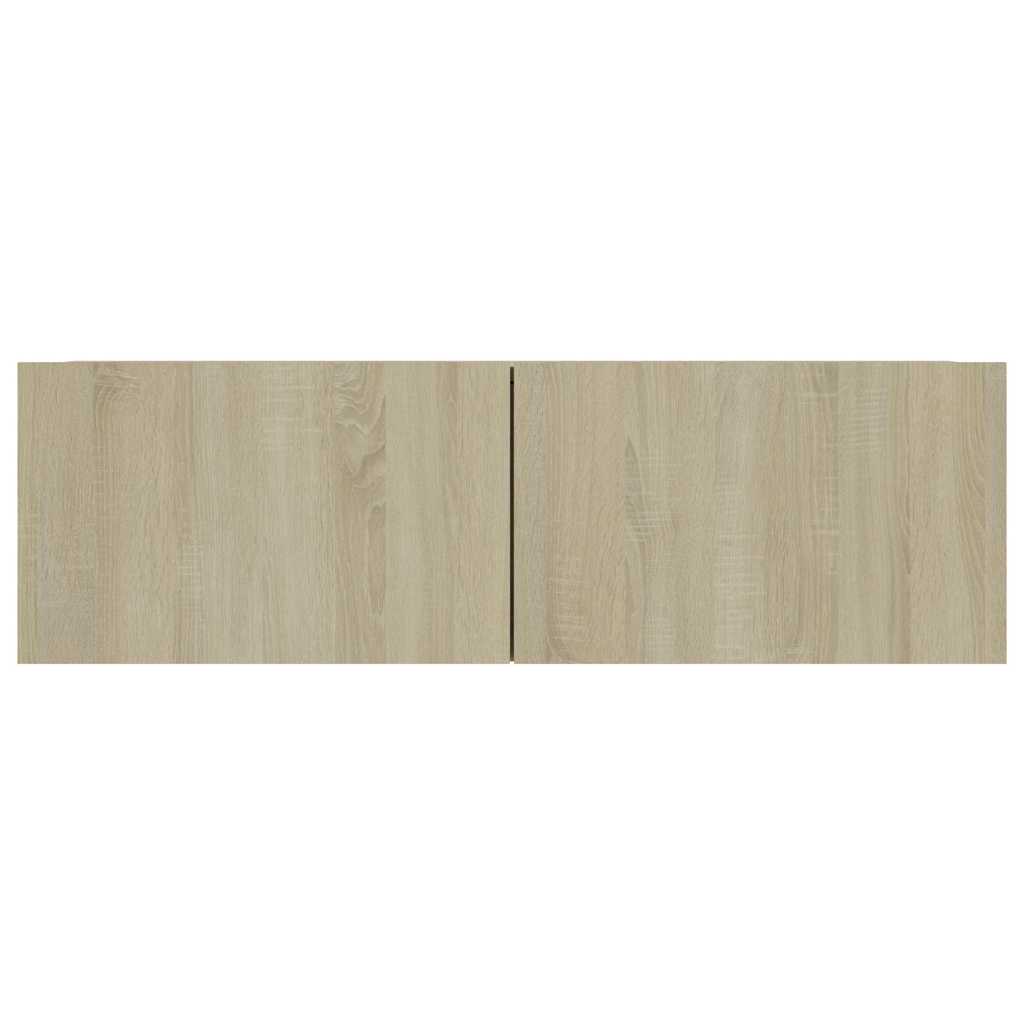 vidaXL 8 Piece TV Cabinet Set Sonoma Oak Engineered Wood 3