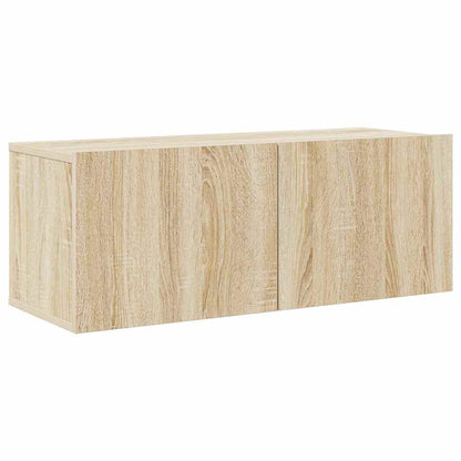 vidaXL 6 Piece TV Cabinet Set Sonoma Oak Engineered Wood 4