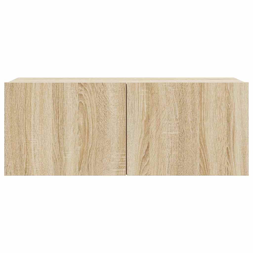 vidaXL 6 Piece TV Cabinet Set Sonoma Oak Engineered Wood 6