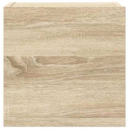 vidaXL 8 Piece TV Cabinet Set Sonoma Oak Engineered Wood 6
