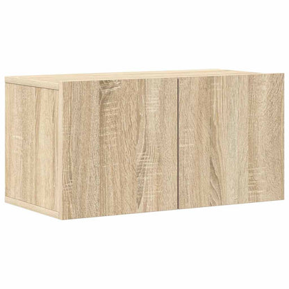 vidaXL 8 Piece TV Cabinet Set Sonoma Oak Engineered Wood 3