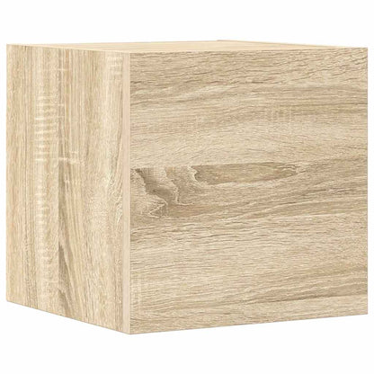 vidaXL 8 Piece TV Cabinet Set Sonoma Oak Engineered Wood 5