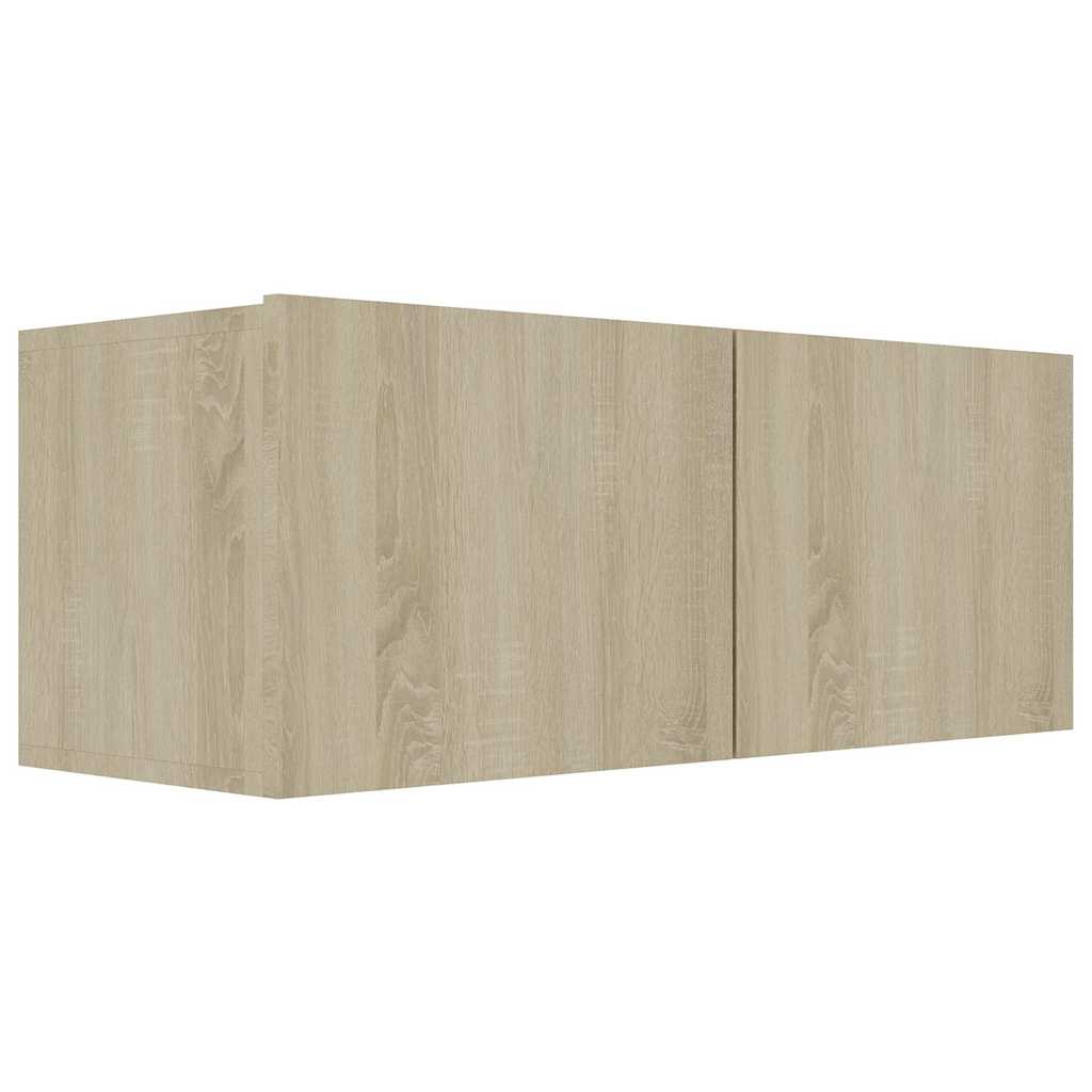 vidaXL TV Cabinet Set |  Set of 6 | Sonoma Oak | Engineered Wood 5