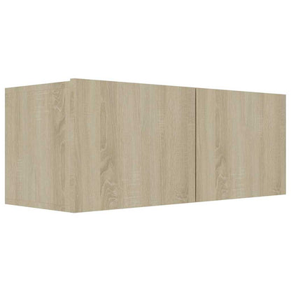 vidaXL TV Cabinet Set |  Set of 6 | Sonoma Oak | Engineered Wood 5