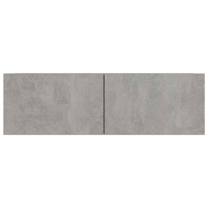 vidaXL 4 Piece TV Cabinet Set Concrete Grey 100x30x30 cm Engineered Wood 4