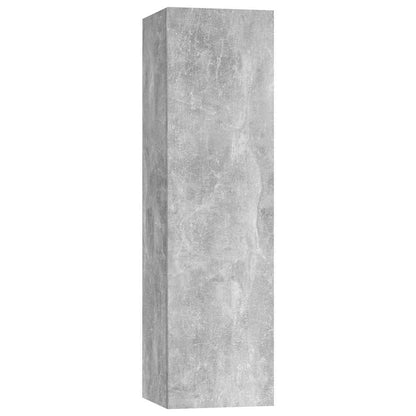 vidaXL TV Cabinet Set | Set of 3 | Concrete Grey | Engineered Wood 5