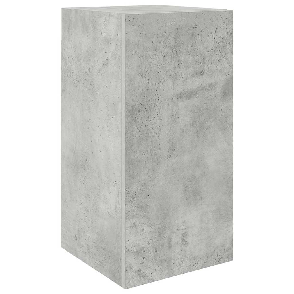 vidaXL 6 Piece TV Cabinet Set Concrete Grey Engineered Wood 5