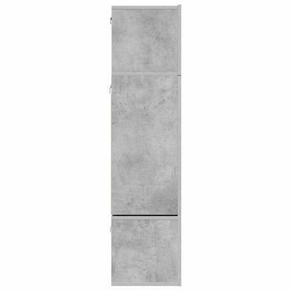vidaXL 6 Piece TV Cabinet Set Concrete Grey Engineered Wood 6