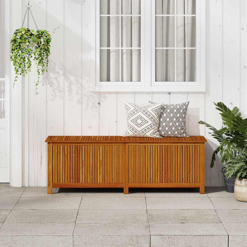 vidaXL Storage Box | Oiled solid acacia wood | 175 cm x 50 cm x 58 cm 3