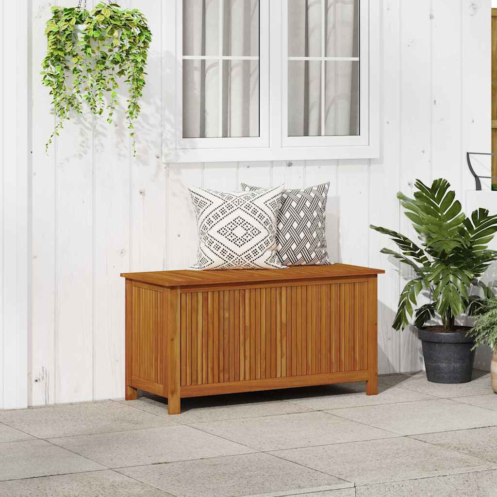 vidaXL Garden Storage Box Solid Acacia Wood