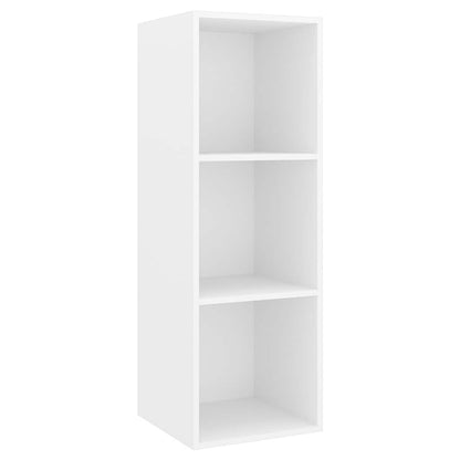 5 Piece TV Cabinet Set Engineered Wood White