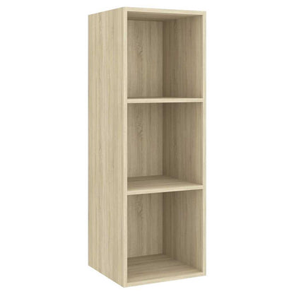 3 Piece TV Cabinet Set Engineered Wood Sonoma oak