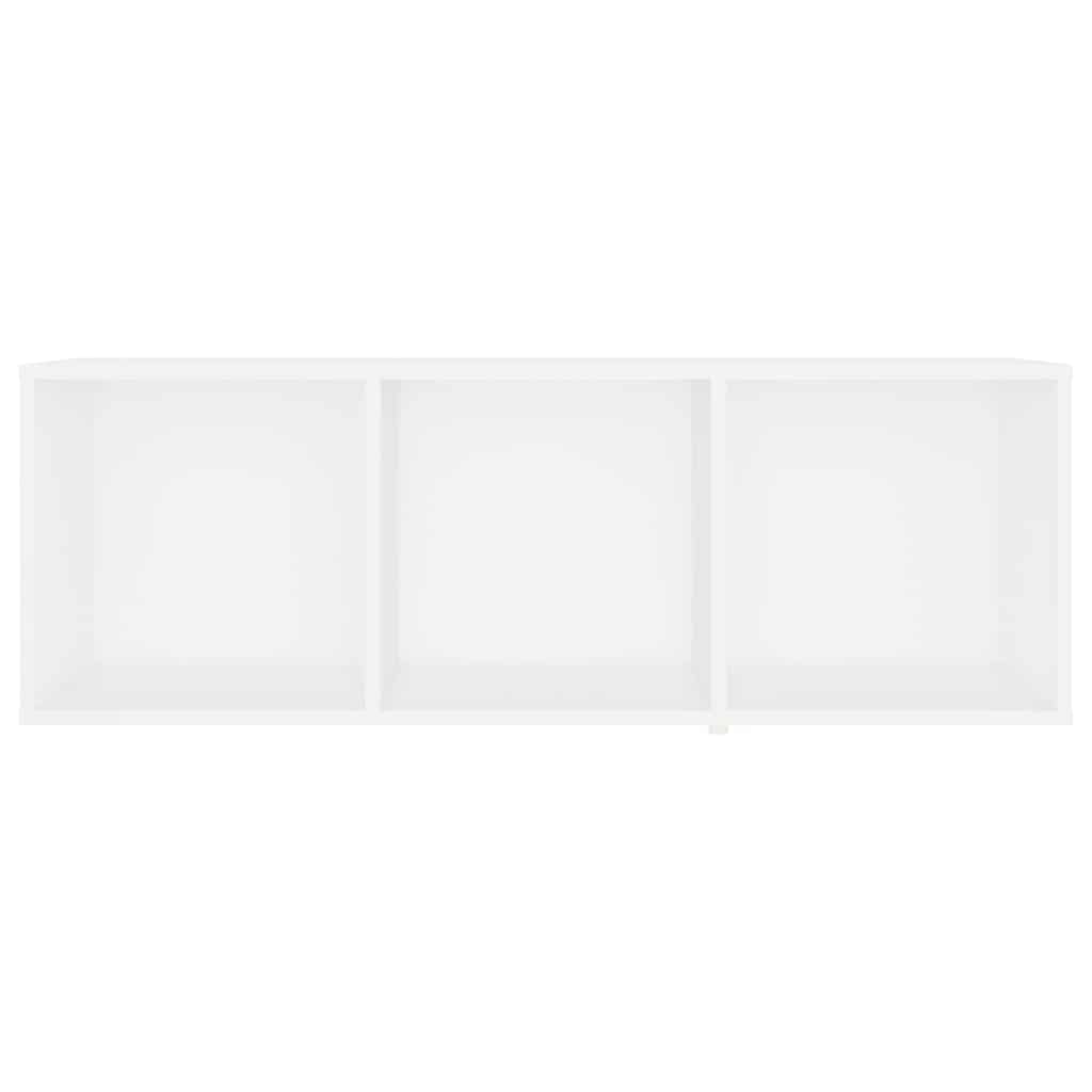 vidaXL 4 Piece TV Cabinet Set White 107x35x37 cm Engineered Wood 4
