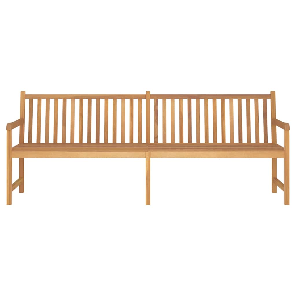 316624 vidaXL Garden Bench 228 cm Solid Teak Wood 2