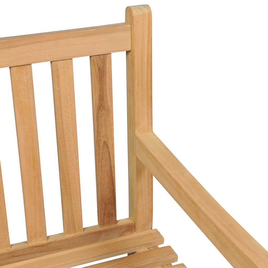 316624 vidaXL Garden Bench 228 cm Solid Teak Wood 6
