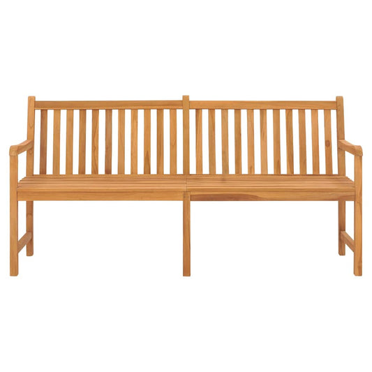 Garden Bench Solid Teak Wood 180 cm