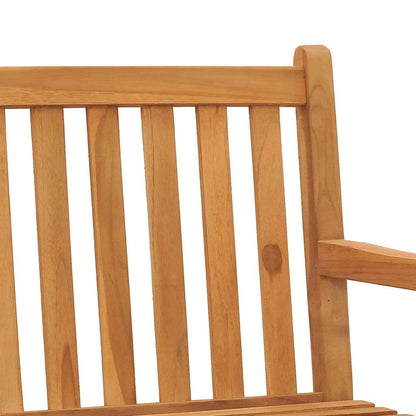 316632 vidaXL Garden Bench 180 cm Solid Teak Wood 6