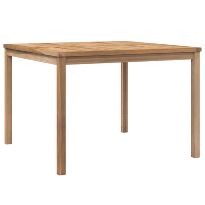 vidaXL Dining Table | Teak | Fine sanded teak hardwood | Medium | Durable 2